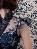 Andy/AN-OK2080/ワンピース/刺繡ドレス/ナイトドレス/キャバドレス/ミニドレス/タイトドレス