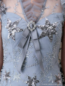 Andy/AN-OK2080/ワンピース/刺繡ドレス/ナイトドレス/キャバドレス/ミニドレス/タイトドレス