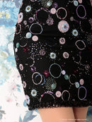 Andy/AN-OK2120/ワンピース/刺繡ドレス/ナイトドレス/キャバドレス/ミニドレス/オフショルダー