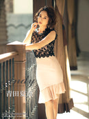 Andy/AN-OK2249/ワンピース/レース/キャバドレス/タイトワンピース/切替ワンピース