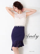Andy/AN-OK2249/ワンピース/レース/キャバドレス/タイトワンピース/切替ワンピース