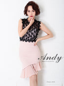 Andy/AN-OK2249/ワンピース/レース/キャバドレス/タイトワンピース/切替ワンピース