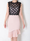 Andy/AN-OK2249/ワンピース/レース/キャバドレス/タイトワンピース/切替ワンピース