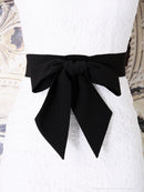 Andy/AN-OK2322/ワンピース/ミニドレス/総レース/ウエストリボン/袖あり