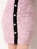 Andy/AN-OK2364/タイトワンピース/キャバドレス/総レース/ミニ