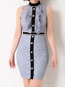 Andy/AN-OK2364/タイトワンピース/キャバドレス/総レース/ミニ