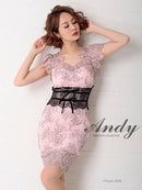 Andy/AN-OK2410/ワンピース/ドレス/ナイトドレス/ミニドレス/キャバドレス/レース