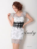 Andy/AN-OK2410/ワンピース/ドレス/ナイトドレス/ミニドレス/キャバドレス/レース