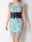 Andy/AN-OK2410/ワンピース/ドレス/ナイトドレス/ミニドレス/キャバドレス/レース