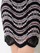 AN-OK2443/ANDY/ワンピース/ワンショルダー/タイト/キャバドレス/ミニ/タイト/ウエストリボン/袖あり