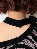 AN-OK2443/ANDY/ワンピース/ワンショルダー/タイト/キャバドレス/ミニ/タイト/ウエストリボン/袖あり