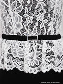 Andy/AN-OK2492/ワンピース/キャバドレス/ミニドレス/タイトワンピース/ベルト風/ペプラム