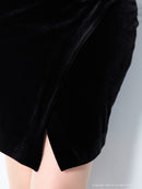 Andy/AN-OK2492/ワンピース/キャバドレス/ミニドレス/タイトワンピース/ベルト風/ペプラム