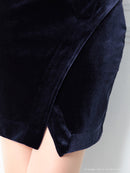 Andy/AN-OK2492/ワンピース/キャバドレス/ミニドレス/タイトワンピース/ベルト風/ペプラム