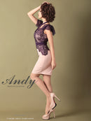 Andy/AN-OK2505/ワンピース/ミニドレス/ツートンカラー/タイトワンピース