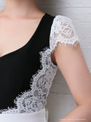 Andy/AN-OK2529/ナイトドレス/キャバドレス/ドレス/ワンピース/ミニドレス/レース/ウエストリボン/タイト/袖あり/SALE/セール