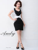 Andy/AN-OK2529/ナイトドレス/キャバドレス/ドレス/ワンピース/ミニドレス/レース/ウエストリボン/タイト/袖あり/SALE/セール