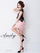 Andy/AN-OK2529/ナイトドレス/キャバドレス/ドレス/ワンピース/ミニドレス/レース/ウエストリボン/タイト/袖あり/SALE/セール