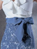 Andy/AN-OK2531/ワンピース/ミニドレス/レース/フリル/Vネック/切替ワンピース