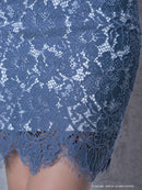 Andy/AN-OK2531/ワンピース/ミニドレス/レース/フリル/Vネック/切替ワンピース