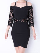 Andy/AN-OK2539/ワンピース/ミニドレス/レース/袖あり