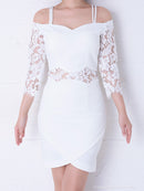 Andy/AN-OK2539/ワンピース/ミニドレス/レース/袖あり