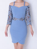 Andy/AN-OK2539/ワンピース/ミニドレス/レース/袖あり