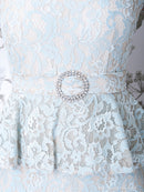 Andy/AN-OK2570/ナイトドレス/キャバドレス/ドレス/ワンピース/ミニドレス/総レース/ペプラム/袖あり