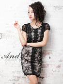 Andy/AN-OK2617/ナイトドレス/キャバドレス/ドレス/ワンピース/ミニドレス/彩花ゆい着用