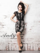 Andy/AN-OK2617/ナイトドレス/キャバドレス/ドレス/ワンピース/ミニドレス/彩花ゆい着用