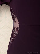 Andy/AN-OK2620/ワンピース/ドレス/ナイトドレス/ミニドレス/キャバドレス/レース/袖あり/星咲るい着用