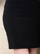 Andy/AN-OK2620/ワンピース/ドレス/ナイトドレス/ミニドレス/キャバドレス/レース/袖あり/星咲るい着用