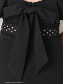 Andy/AN-OK2626/ワンピース/ミニドレス/フリル/カラードレス/バックリボン/ノースリーブ/キャバドレス