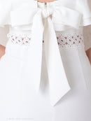 Andy/AN-OK2626/ワンピース/ミニドレス/フリル/カラードレス/バックリボン/ノースリーブ/キャバドレス