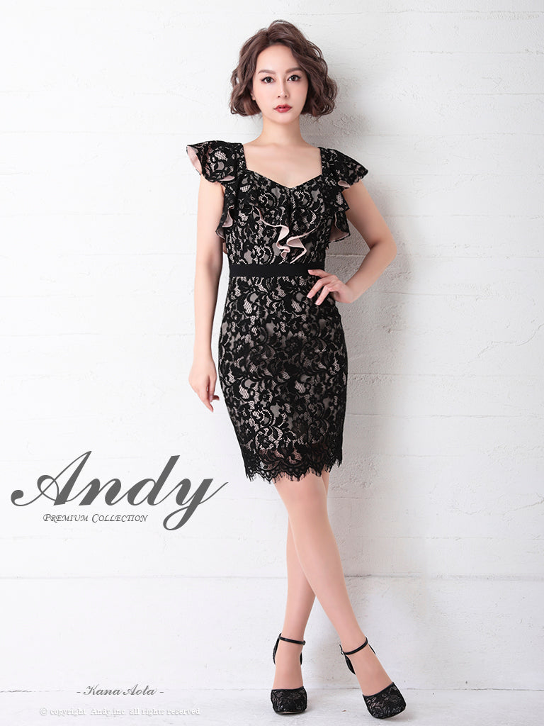 Andy/AN-OK2641/ワンピース/ドレス/ナイトドレス/ミニドレス/キャバドレス/総レース