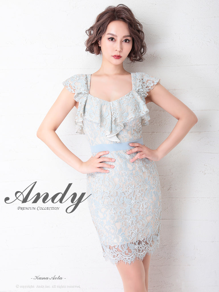 Andy/AN-OK2641/ワンピース/ドレス/ナイトドレス/ミニドレス/キャバドレス/総レース