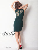 Andy/AN-OK2649/ワンピース/ミニドレス/レース/キャバドレス/ノースリーブ/ワンカラー