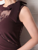 Andy/AN-OK2649/ワンピース/ミニドレス/レース/キャバドレス/ノースリーブ/ワンカラー