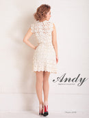 Andy/AN-OK2659/ワンピース/ミニドレス/総レース/フラワーレース