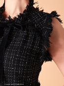 Andy/AN-OK2681/ワンピース/ミニドレス/タイトワンピース/ツイード/リボン/同伴ワンピース