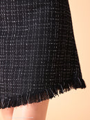 Andy/AN-OK2681/ワンピース/ミニドレス/タイトワンピース/ツイード/リボン/同伴ワンピース