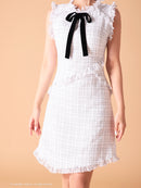 Andy/AN-OK2681/ワンピース/ミニドレス/タイトワンピース/ツイード/リボン/同伴ワンピース