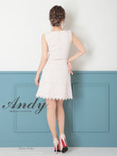 Andy/AN-OK2682/ワンピース/ミニドレス/ワンカラー/タイトワンピース/カラードレス/シンプルドレス