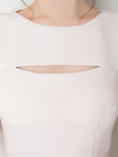 Andy/AN-OK2682/ワンピース/ミニドレス/ワンカラー/タイトワンピース/カラードレス/シンプルドレス