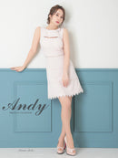 Andy/AN-OK2682/ワンピース/ミニドレス/ワンカラー/タイトワンピース/カラードレス/シンプルドレス