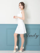 Andy/AN-OK2682/ワンピース/ミニドレス/ワンカラー/タイトワンピース/カラードレス/シンプルドレス