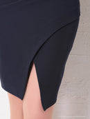 Andy/AN-OK2685/ワンピース/ミニドレス/タイトワンピース/アクセサリー付き/袖あり/レース/ワンカラー