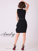 Andy/AN-OK2702/ワンピース/ミニドレス/フリル/ワンカラー