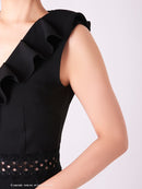 Andy/AN-OK2702/ワンピース/ミニドレス/フリル/ワンカラー