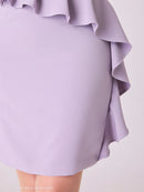 Andy/AN-OK2702/ワンピース/ミニドレス/フリル/ワンカラー